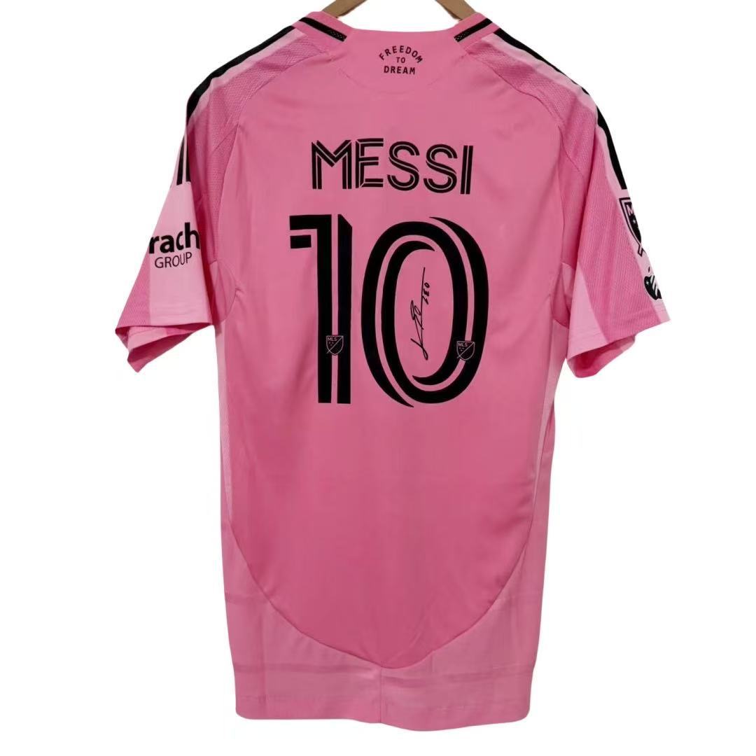 Jersey Assinada Messi – Argentina, Barcelona & Miami (Firmada )