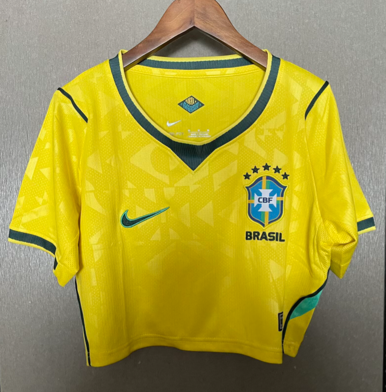 Brazilian National Team Jersey for the 2026 World Cup – Nike Yellow