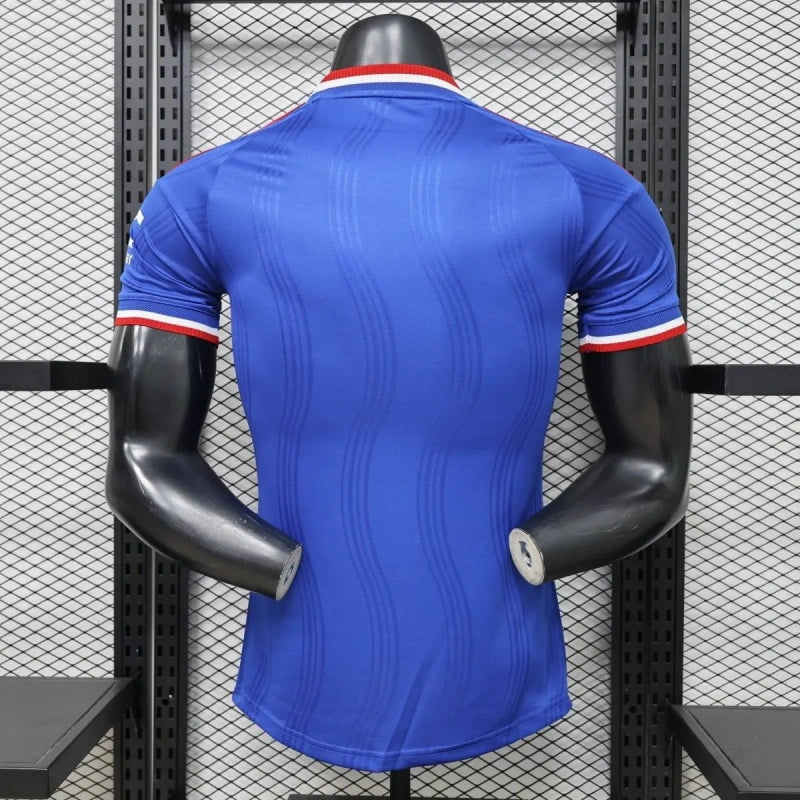 Manchester United 2026/27 Away Blue Football Shirt – Slim Fit Athletic Style