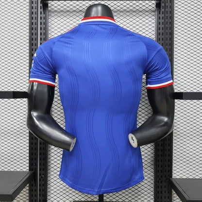 Manchester United 2026/27 Away Blue Football Shirt – Slim Fit Athletic Style