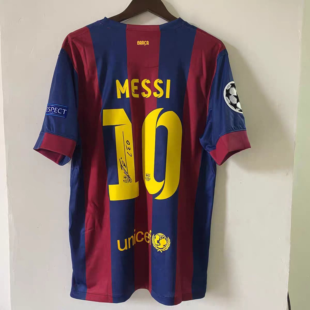 Jersey Assinada Messi – Argentina, Barcelona & Miami (Firmada )