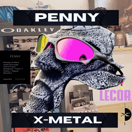 Óculos P E N N Y xMetal Rosa