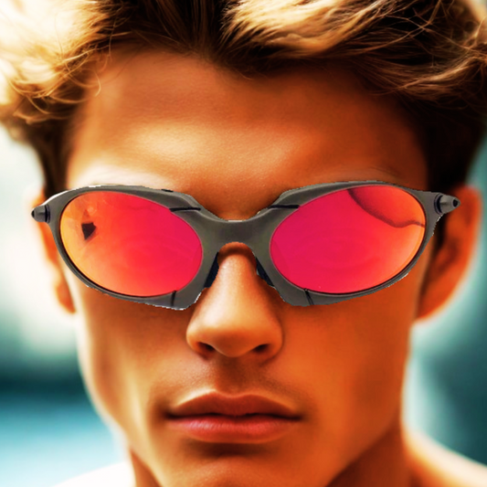 Oculos Metal R1 Rubí