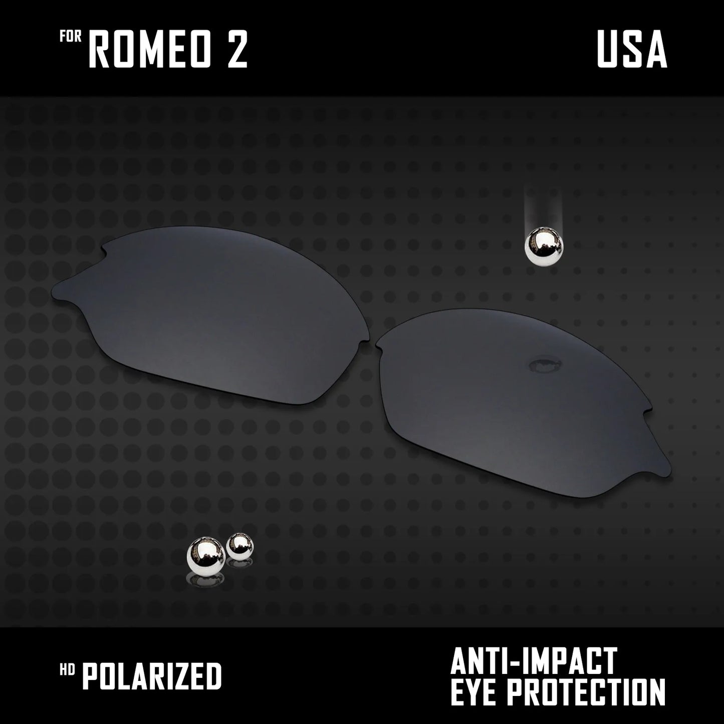 Lentes substituição replace Romeo 2