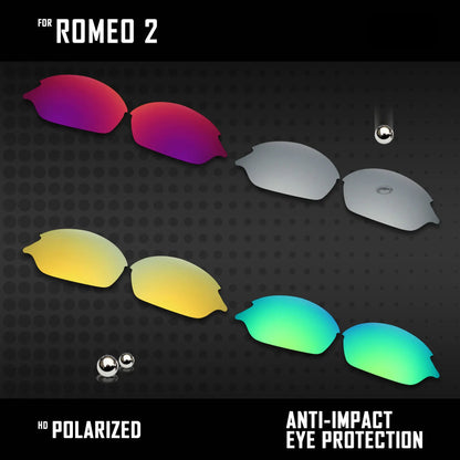 Lentes substituição replace Romeo 2