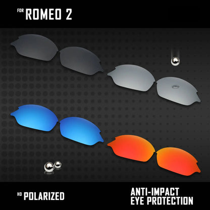 Lentes substituição replace Romeo 2