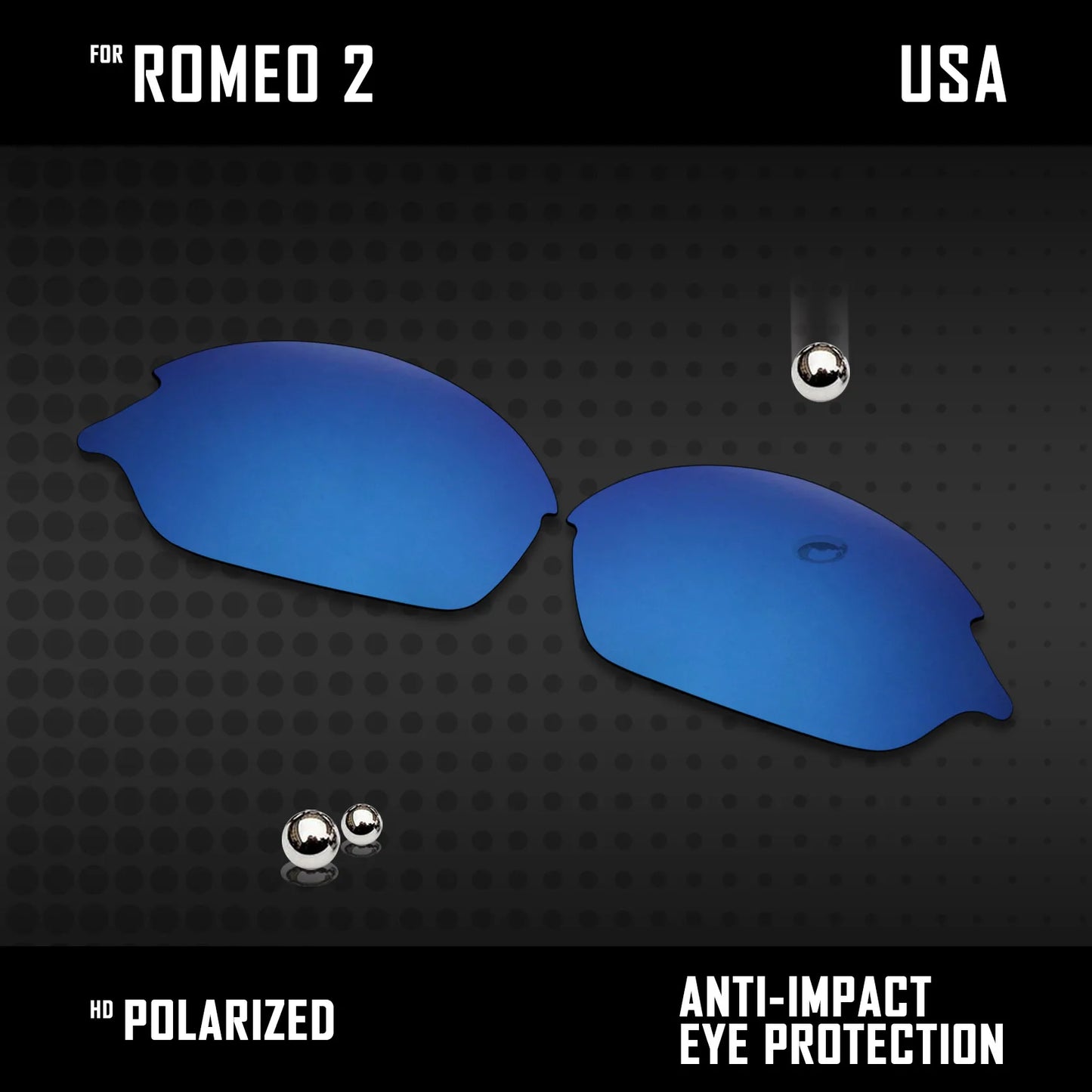 Lentes substituição replace Romeo 2