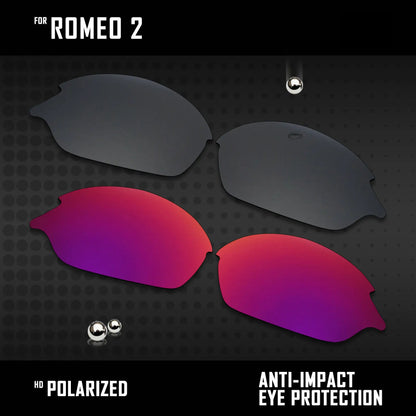 Lentes substituição replace Romeo 2