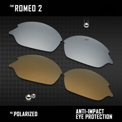 Lentes substituição replace Romeo 2