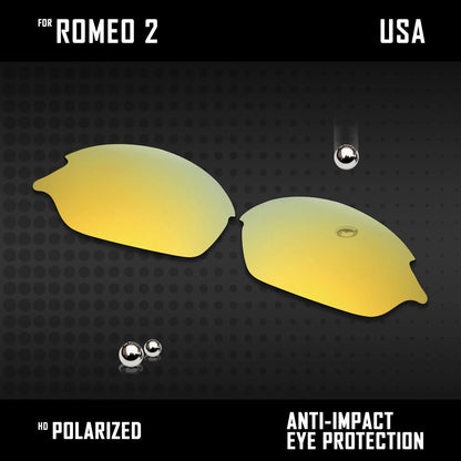Lentes substituição replace Romeo 2