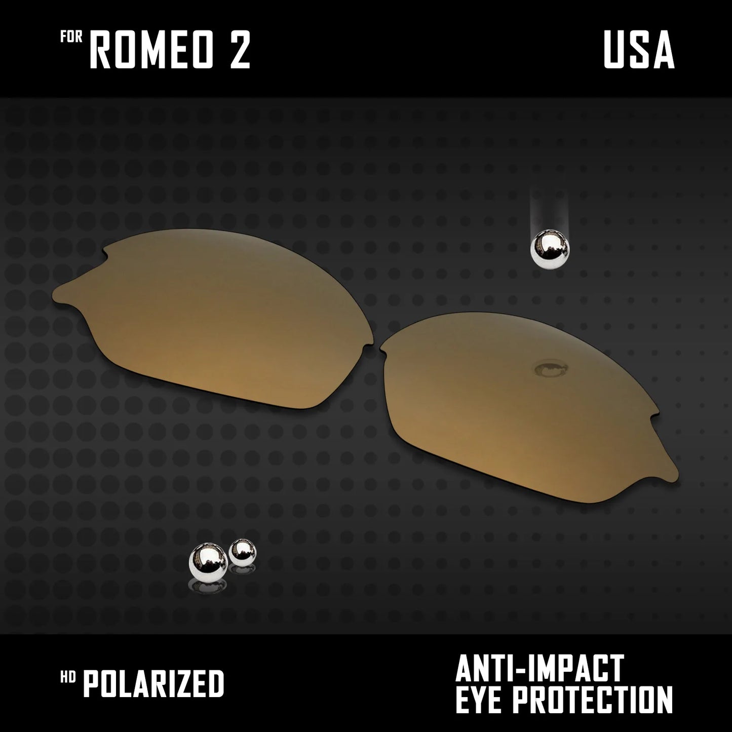 Lentes substituição replace Romeo 2