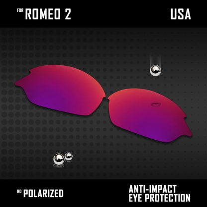 Lentes substituição replace Romeo 2