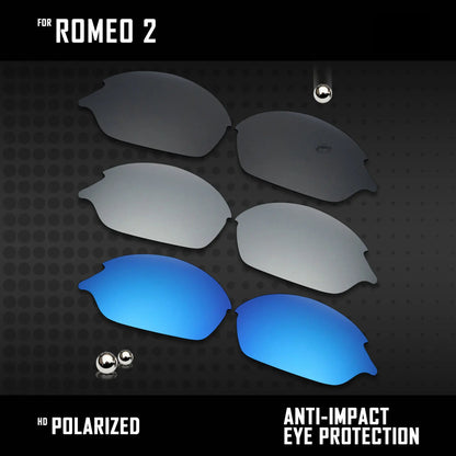 Lentes substituição replace Romeo 2