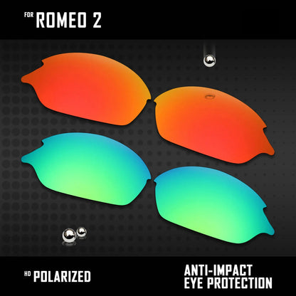 Lentes substituição replace Romeo 2