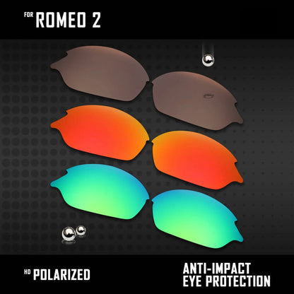 Lentes substituição replace Romeo 2