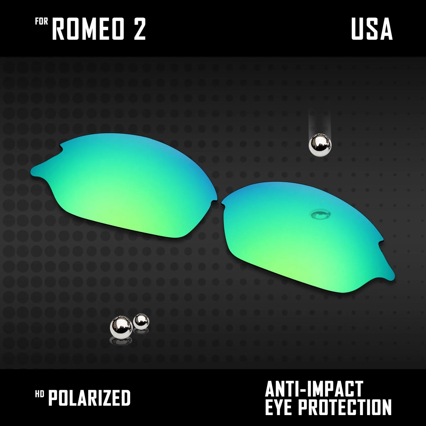 Lentes substituição replace Romeo 2