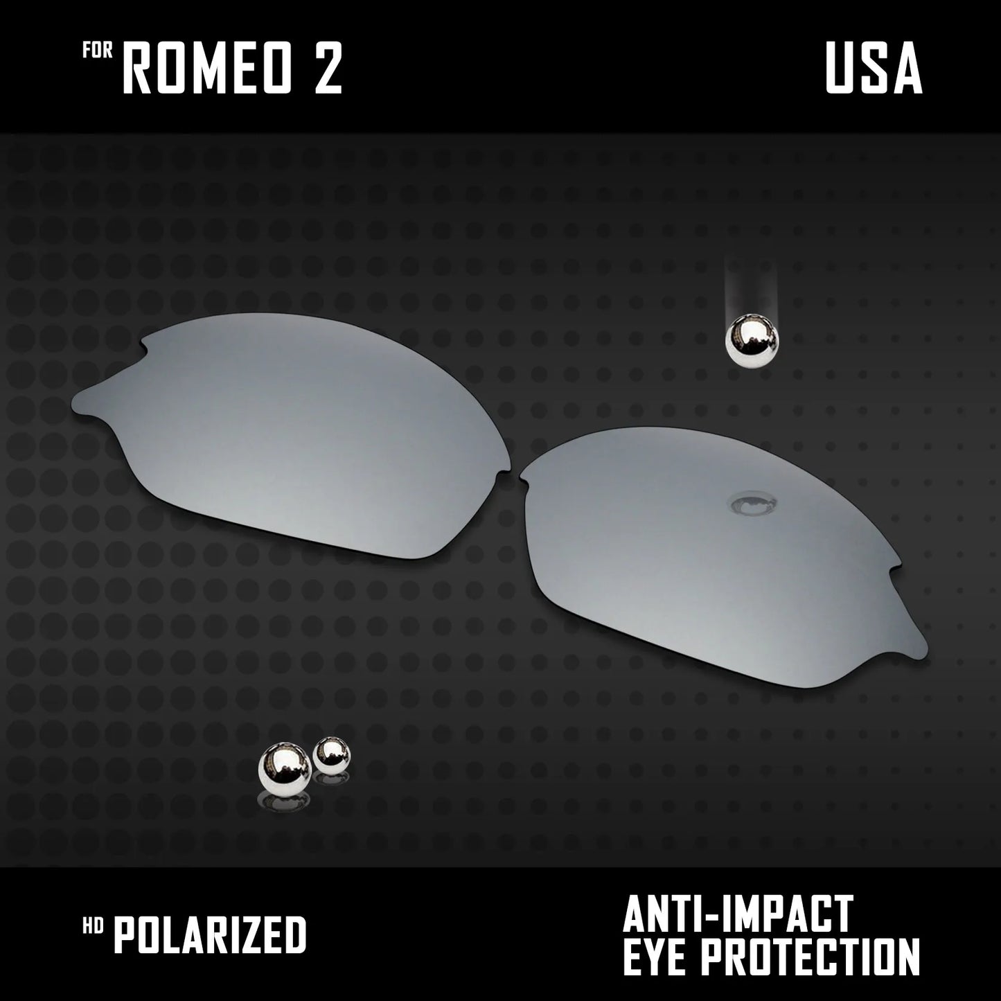 Lentes substituição replace Romeo 2