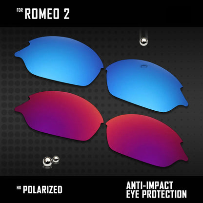 Lentes substituição replace Romeo 2