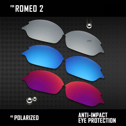 Lentes substituição replace Romeo 2