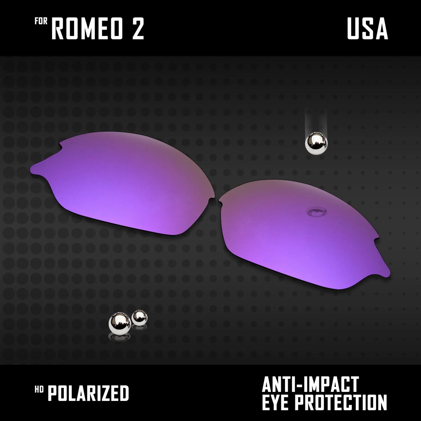 Lentes substituição replace Romeo 2