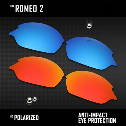 Lentes substituição replace Romeo 2