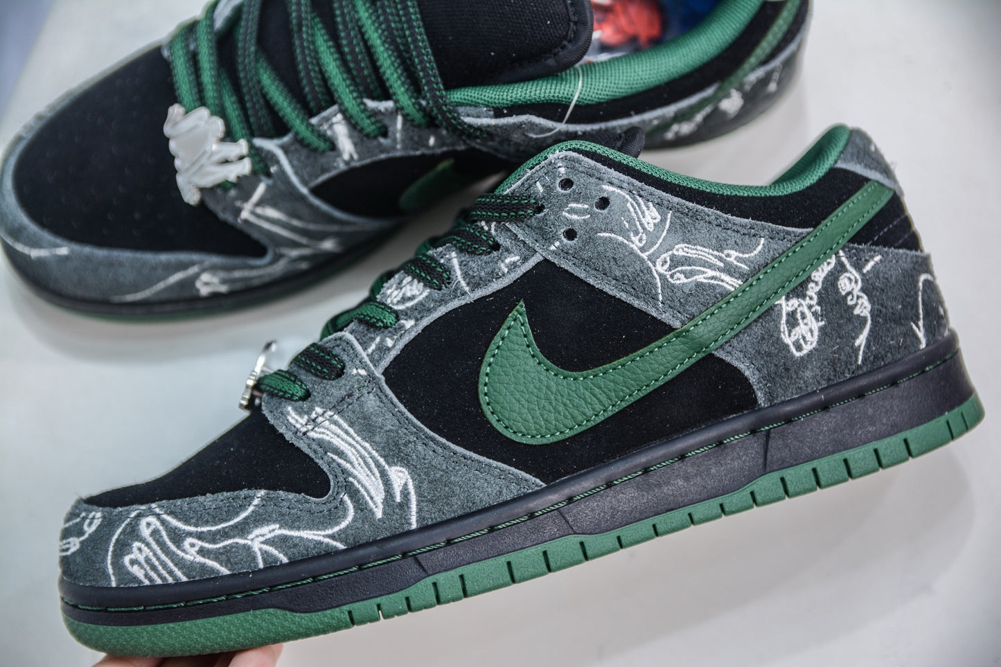 Nike SB Dunk Low x THERE Skateboarding Ultra Humanized Preto