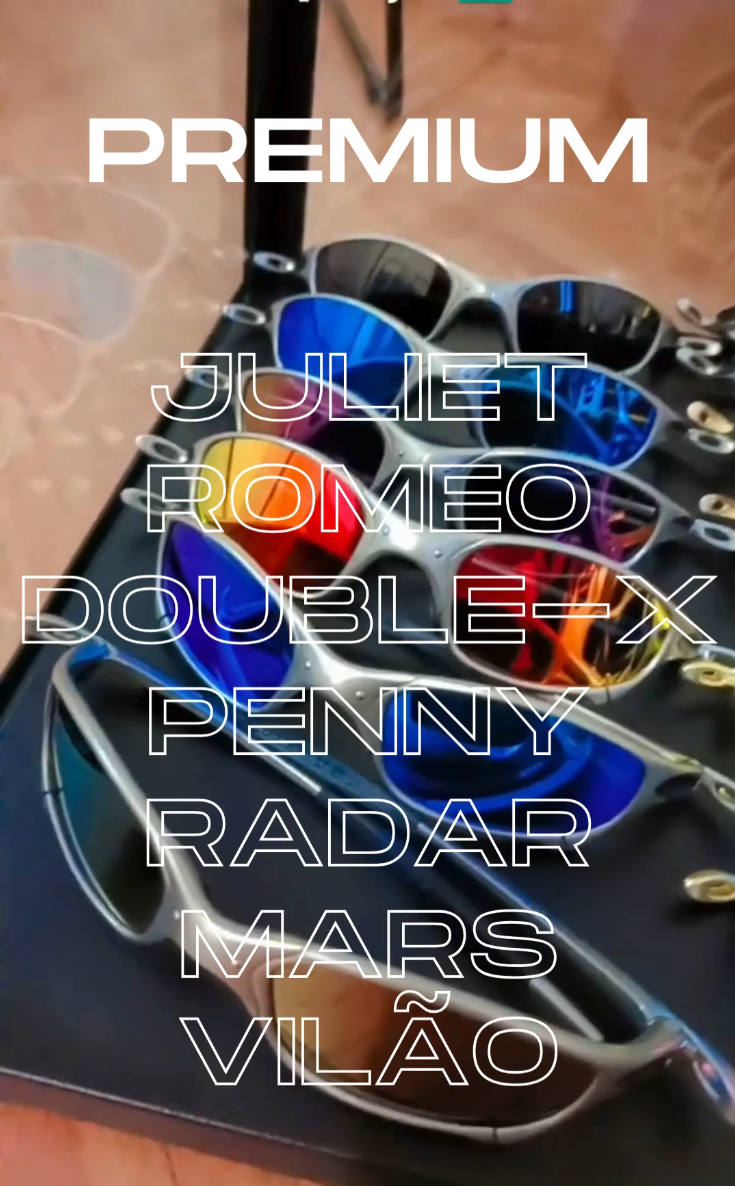 Óculos Juliet  Atacado – Toda Europa, Espanha, Portugal, França e Irlanda